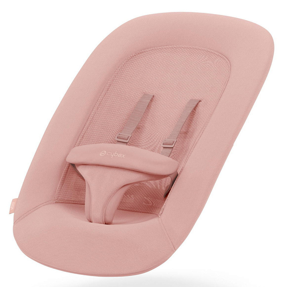 Стульчик для кормления Cybex Lemo 4 в 1 с мягкими чехлами Comfort Inlay Pearl Pink/Stone Blue