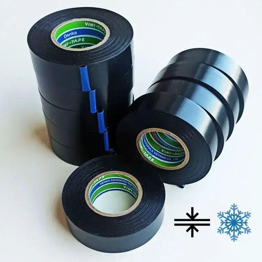 Denka Vini-Tape 232W * 10шт * 25метров * 19мм, изолента пвх (Toyota и др. японцы)