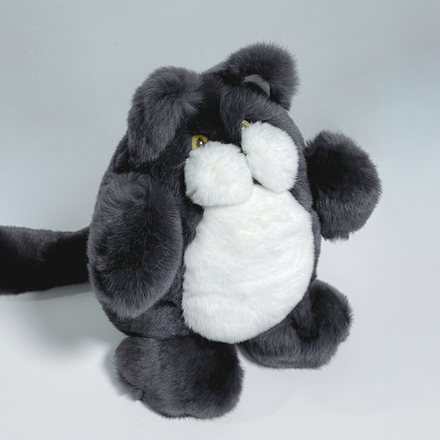 Кот Марсель (темный графит)