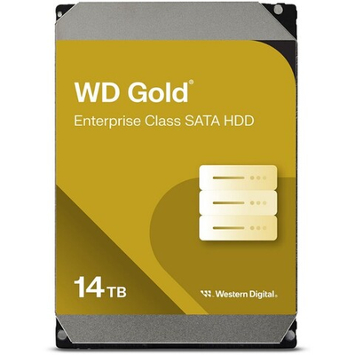 Жесткий диск Western Digital GOLD HDD 3,5" SATA 14TB, 7200rpm, 512MB buffer