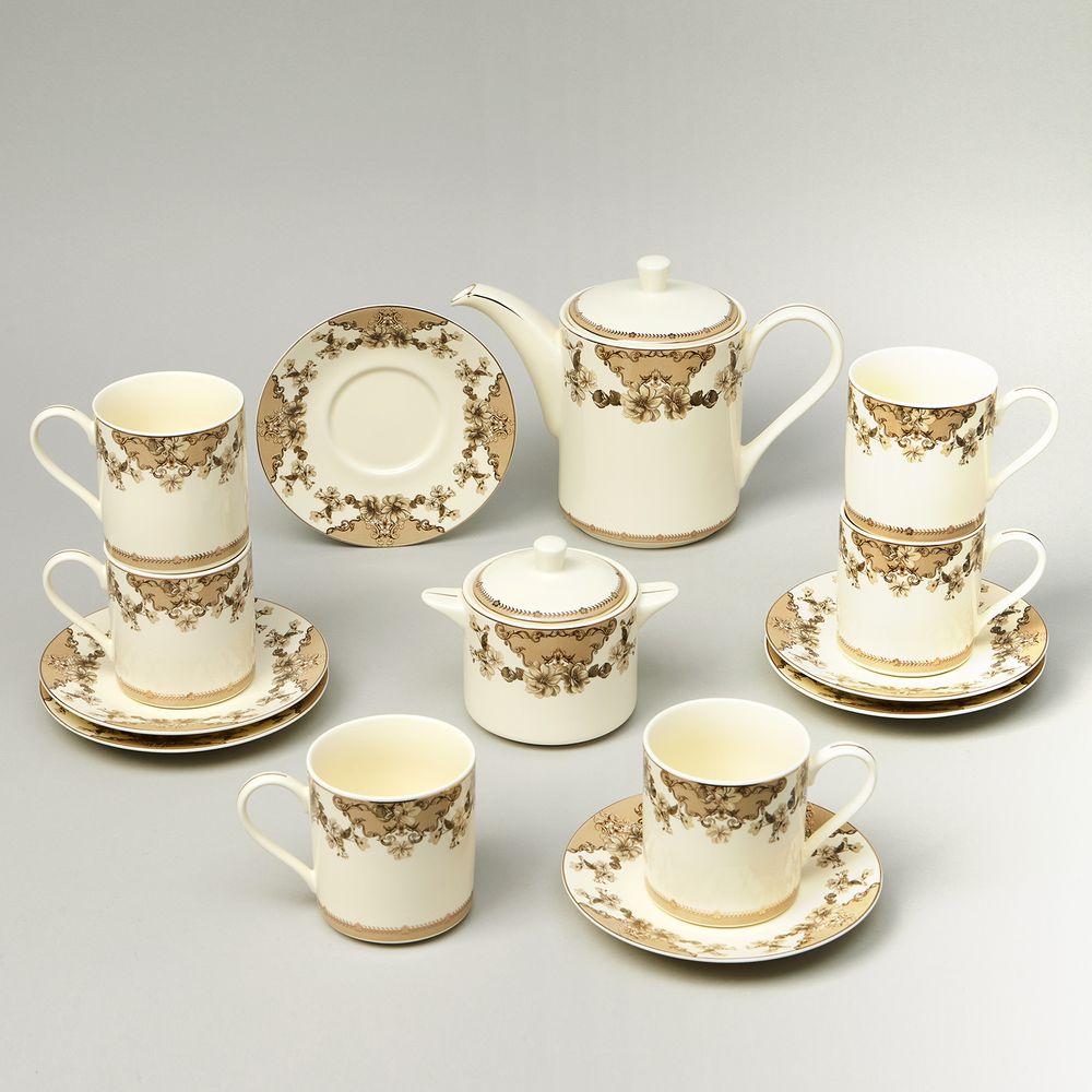 ЧАЙНЫЙ СЕРВИЗ LEFARD "RENDEZVOUS" НА 6 ПЕР. 14 ПР.