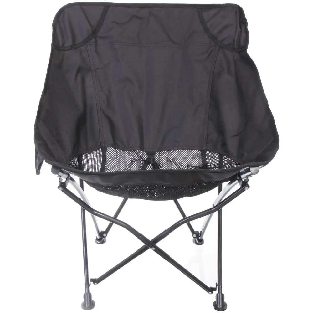 Кресло складное до 100 кг DC-7418, 55*50*72 см, цвет: чёрный, ТуристМастер