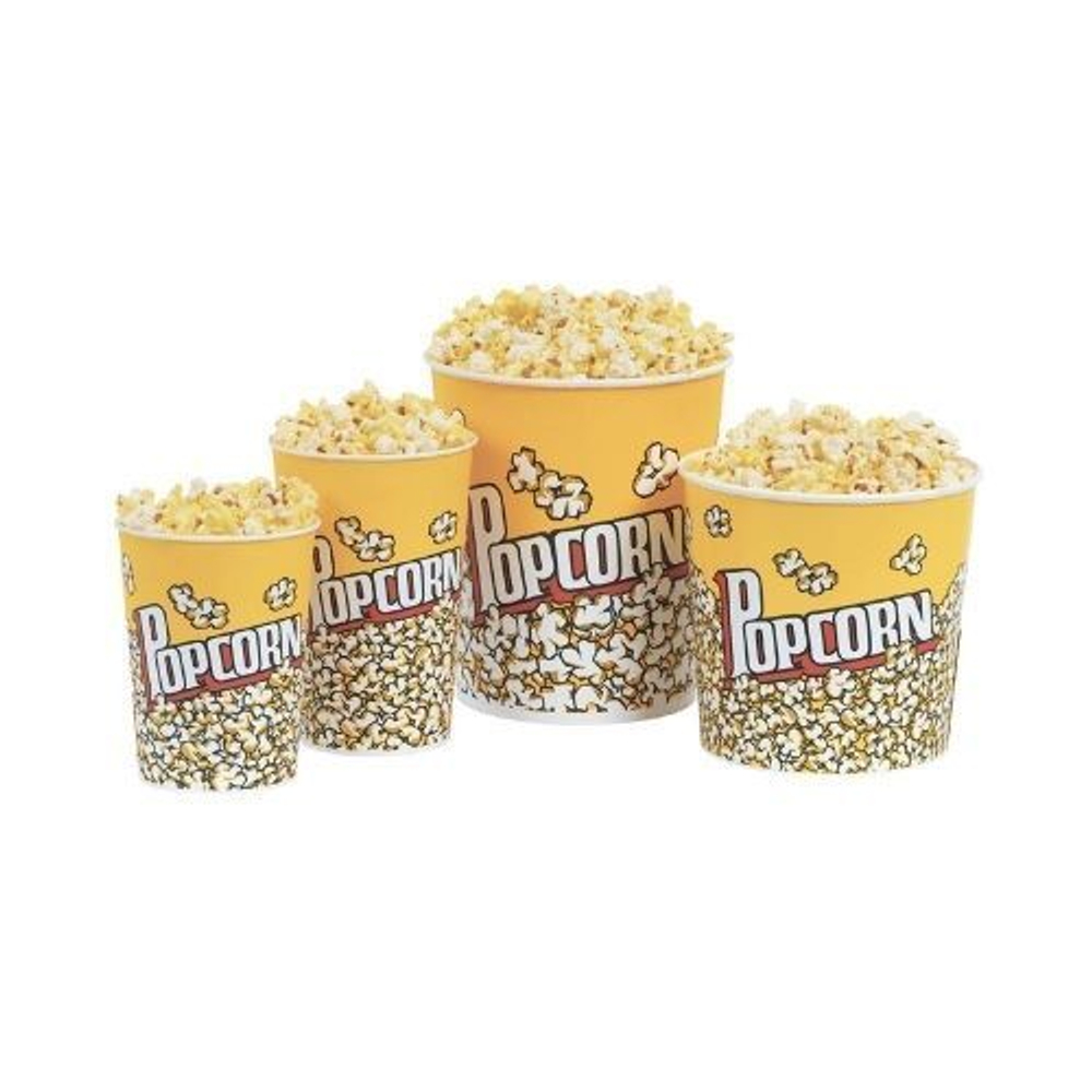 V 85 Желтый, стакан бумажный для попкорна (45 шт./уп)