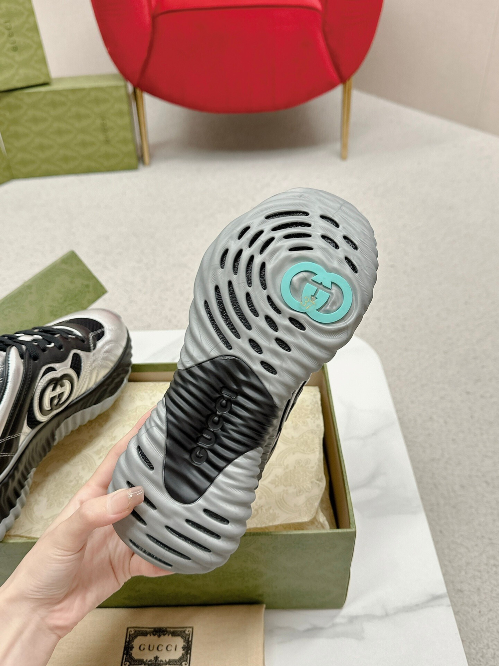 Gucci Ripple Trainer