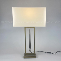 Настольная лампа Cloyd BELLUM T1 / выс. 71 см - латунь (арт.30143)