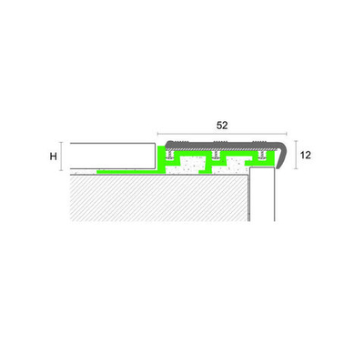 Профили для защиты ступеней Profilpas Серфикс Простеп SB PROSTEP SB/125