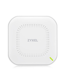 Точка беспроводного доступа Точка доступа Zyxel NebulaFlex NWA90AX PRO, WiFi 6, 802.11a/b/g/n/ac/ax (2,4 и 5 ГГц), MU-MIMO, антенны 3x3, до 575+2400 Мбит/с, 1xLAN 2.5GE, PoE, защита от 4G/5G, БП в комплекте
