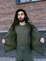 Тактический демисезонный костюм / softshell / олива
