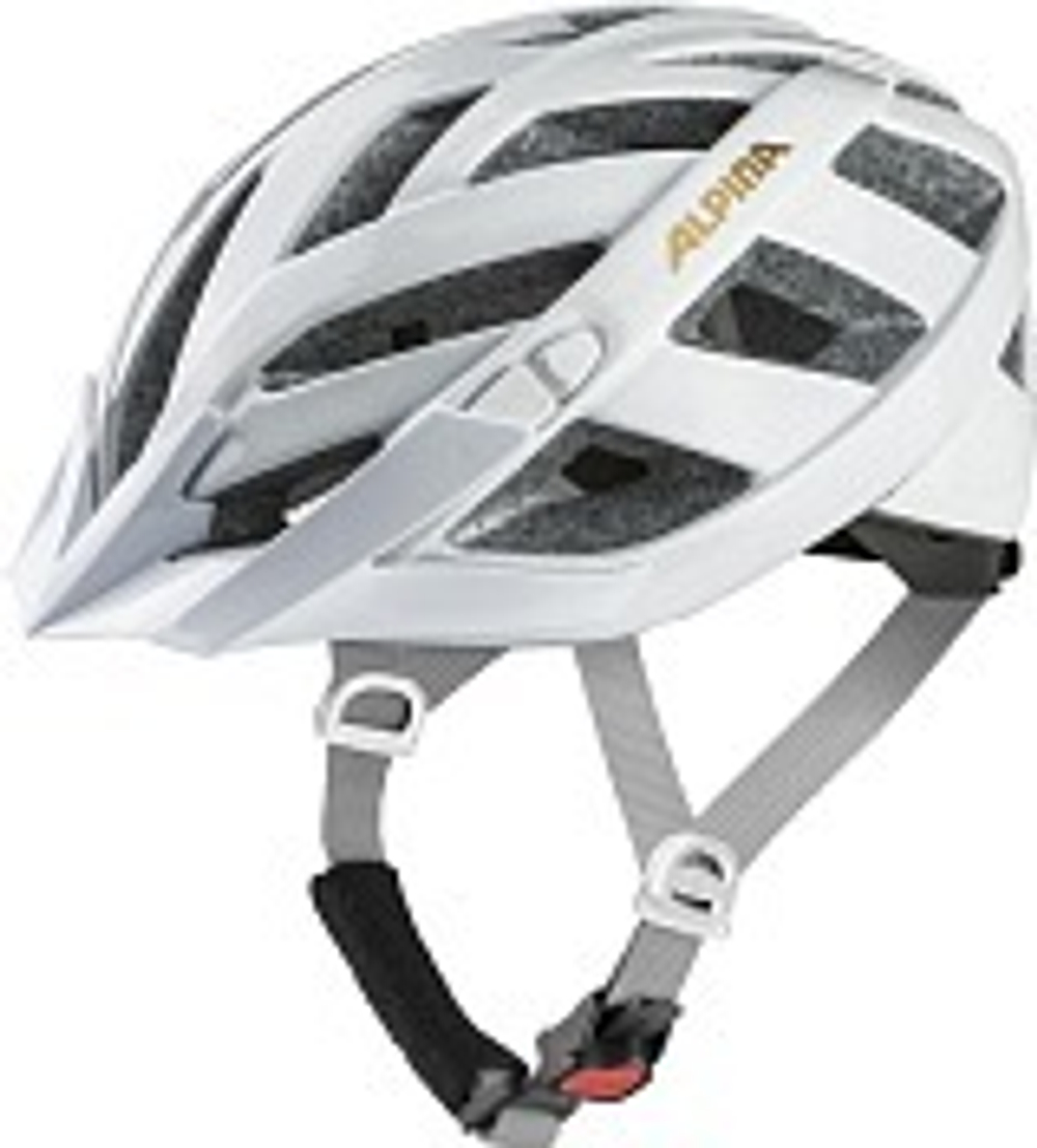 Велошлем Alpina Panoma Classic White/Prosecco Gloss