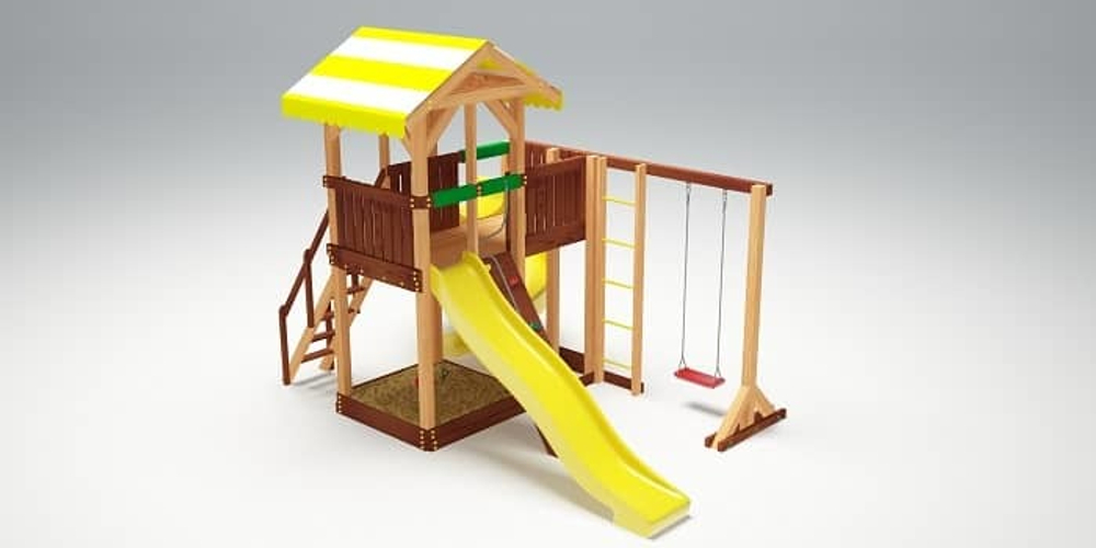 Деревянная детская площадка Савушка "4 сезона" - 9
