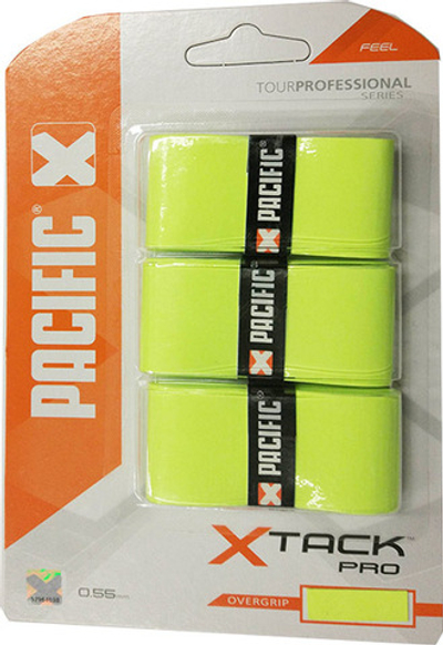 Намотки теннисные Pacific X Tack Pro lime 3P