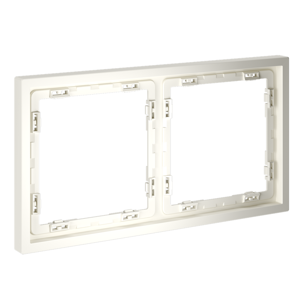 Рамка пластиковая на 2 пост, (хлопок) Voltum S70 VLS100213