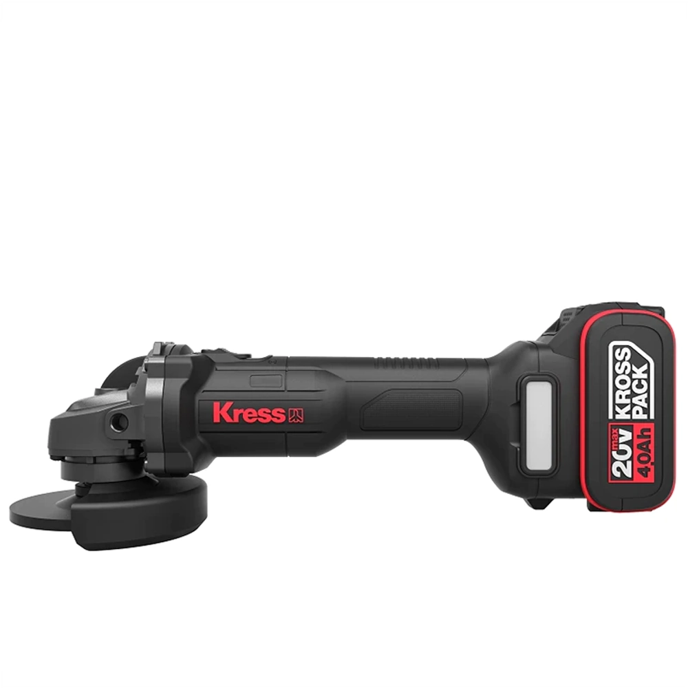 Kress KU804 аккумуляторная ушм (болгарка) (1 x 4 Ач, ЗУ) KU804