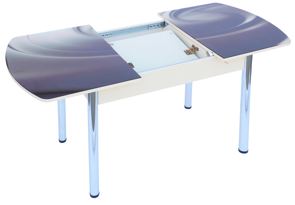 Стол раздвижной  со стеклянной поверхностью  СТД51    1200*800 (1500)