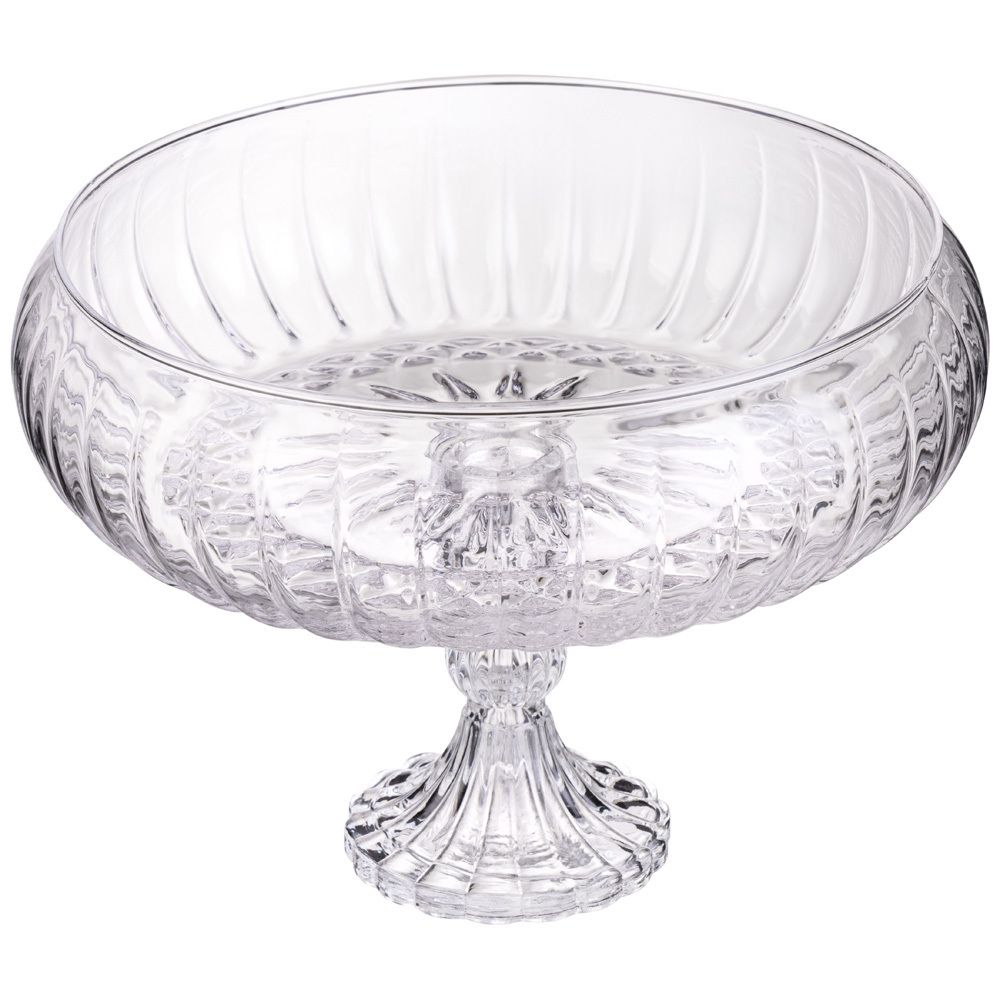 БЛЮДО НА НОЖКЕ, 24Х16 СМ