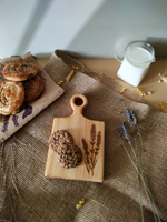 Доска разделочная из дерева сервировочная RD132