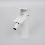 Инсталляция для биде со смесителем WasserKraft Naab 86BDT.050.BL.SQ8506 черная панель/смеситель белый Soft-touch
