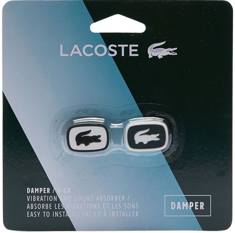 Виброгаситель Lacoste String Vibration Dampener 2P - белый