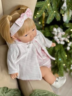 Кукла Marina and Pau 45 cм ALINA мягконабивная в пакете (M805K)