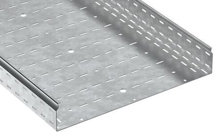 Лоток листовой перфорир. 100х600 L2500 сталь 2.0мм HDZ ESCA 7 IEK CLP10-100-600-200-D25-HDZ