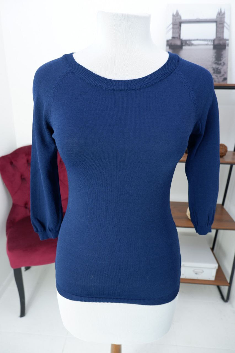 Джемпер Oodji из вискозы повседневный 42 размер