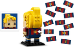 Конструктор LEGO BrickHeadz 40542 ФК Барселона Брикхэдз