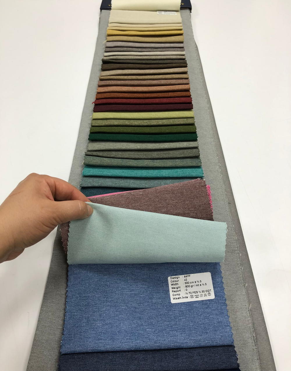 Портьерная ткань лен Megara арт. 6699