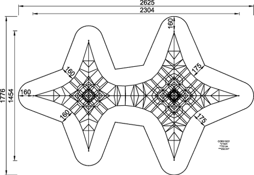 Большая двухмачтовая комбинация