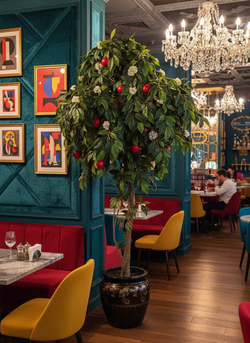 Дерево Яблоня 280см в кашпо