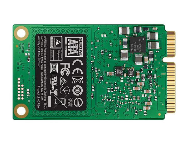 SSD диск Samsung 860 EVO mSATA 1000GB (1TB) MZ-M6E1T0BW