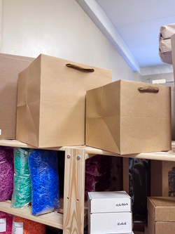 Пакет плотный под торт, крафт 30 х 30 х 30 см