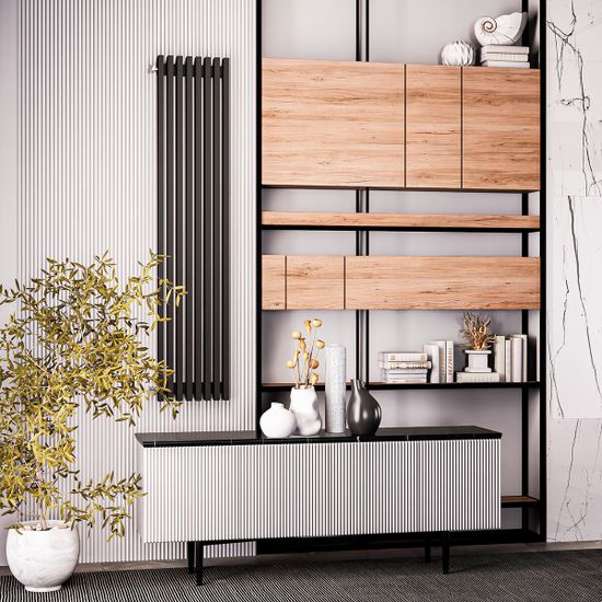 Трубчатый вертикальный радиатор WARMMET Luxe 60V