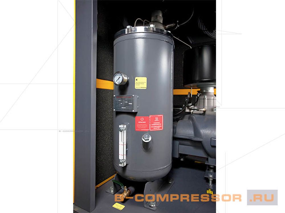 Винтовой компрессор INGRO XLM 5.5A 800 л/мин 8 бар фото маслосепаратора