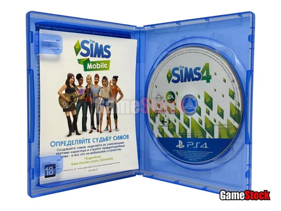 PS4 Sims 4 (Б/У, Полностью на русском языке, CUSA-09216)
