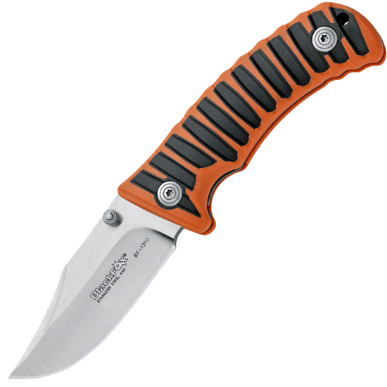 Нож FOX Knives BF-131 OR, сталь 440A, рукоять - GRN