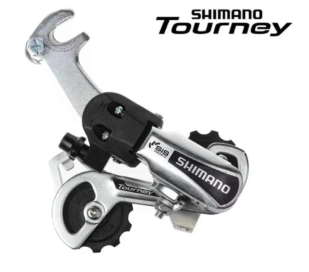 Переключатель задний SHIMANO TOURNEY RD-TY21B 6 ск., крепление на ось, SS, 65 мм (ARDTY21BSSBS)