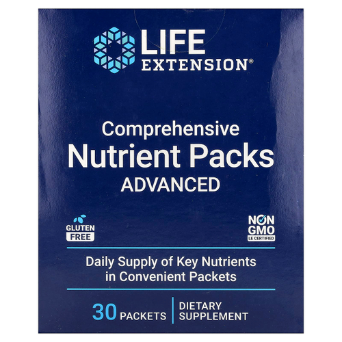 Life Extension, комплексные питательные наборы, улучшенная формула, 30 пакетиков