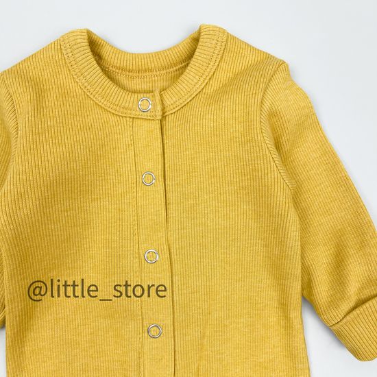 Комбинезон из кашкорсе Горчица