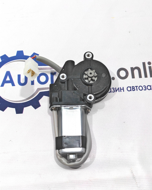 Двигатель стеклоподъемника "SAV" 7-зуб. 3 кр. с направл. 12405I-L левый