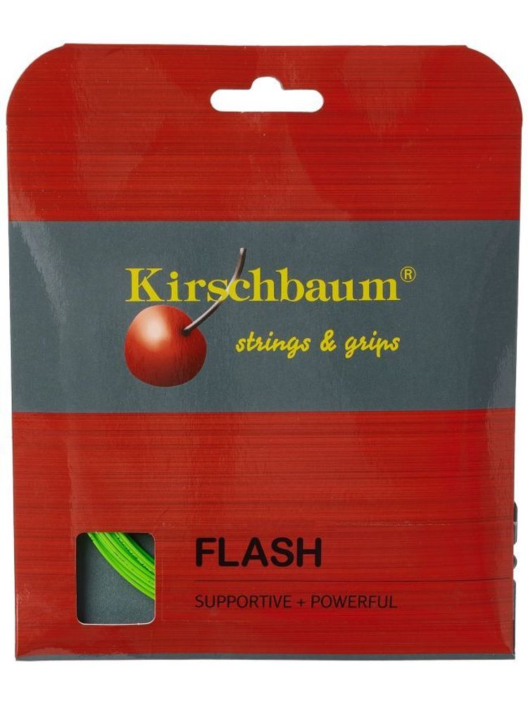 Струны теннисные Kirschbaum Flash (12 m) - green