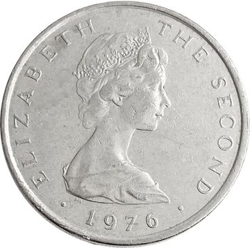 10 пенсов 1976 Остров Мэн