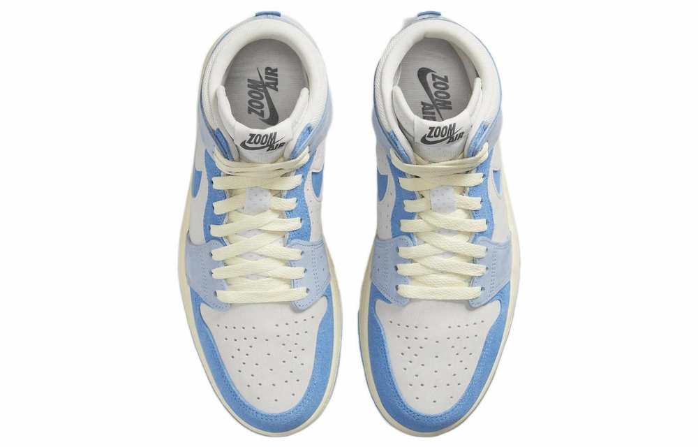 Кроссовки Jordan Air Jordan 1 High Zoom Cmft 2 "University Blue" (Женская размерная сетка)
