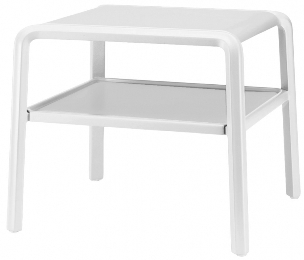 Столик пластиковый для шезлонга Scab Design Vela Side Table, белый