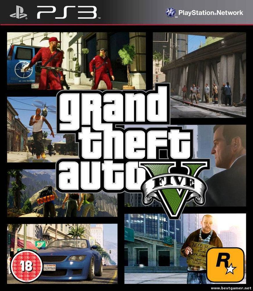 Grand Theft Auto GTA 5 (PS3) NEW