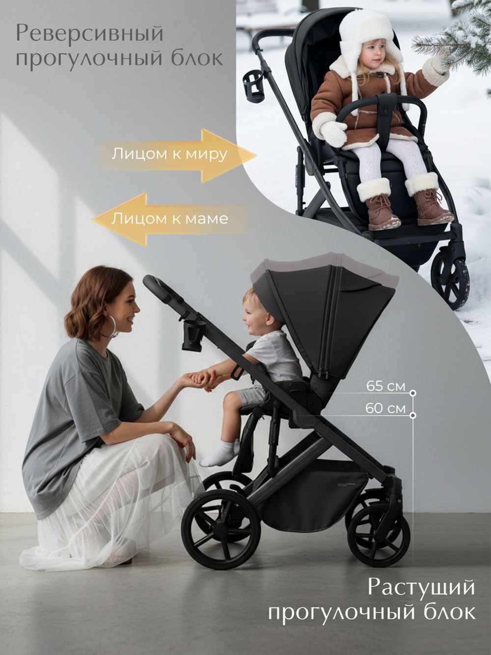 Коляска 3 в 1 Sweet Baby SBL Dolce + автокресло Premier Black Black
