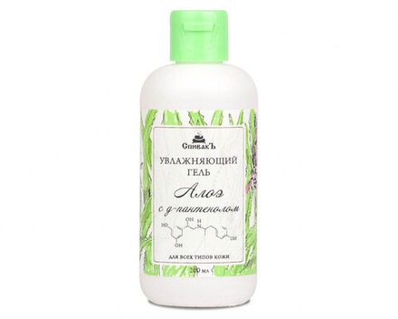 Гель Алоэ с д-пантенолом, 200 мл (2,7 б)