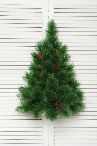 Искусственная сосна Роскошная настенная 120 см., Леска, ЕлкиТорг (68120)