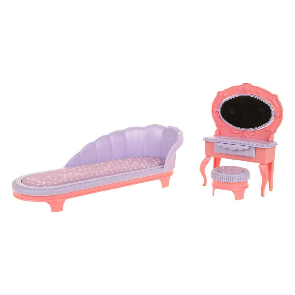 Будуар "Маленькая принцесса" розовый (Огонек)