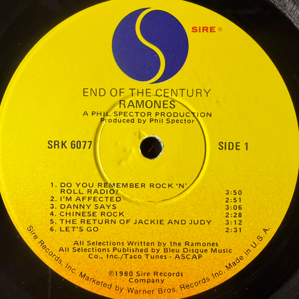 Ramones - End Of The Century (США 1980г.)