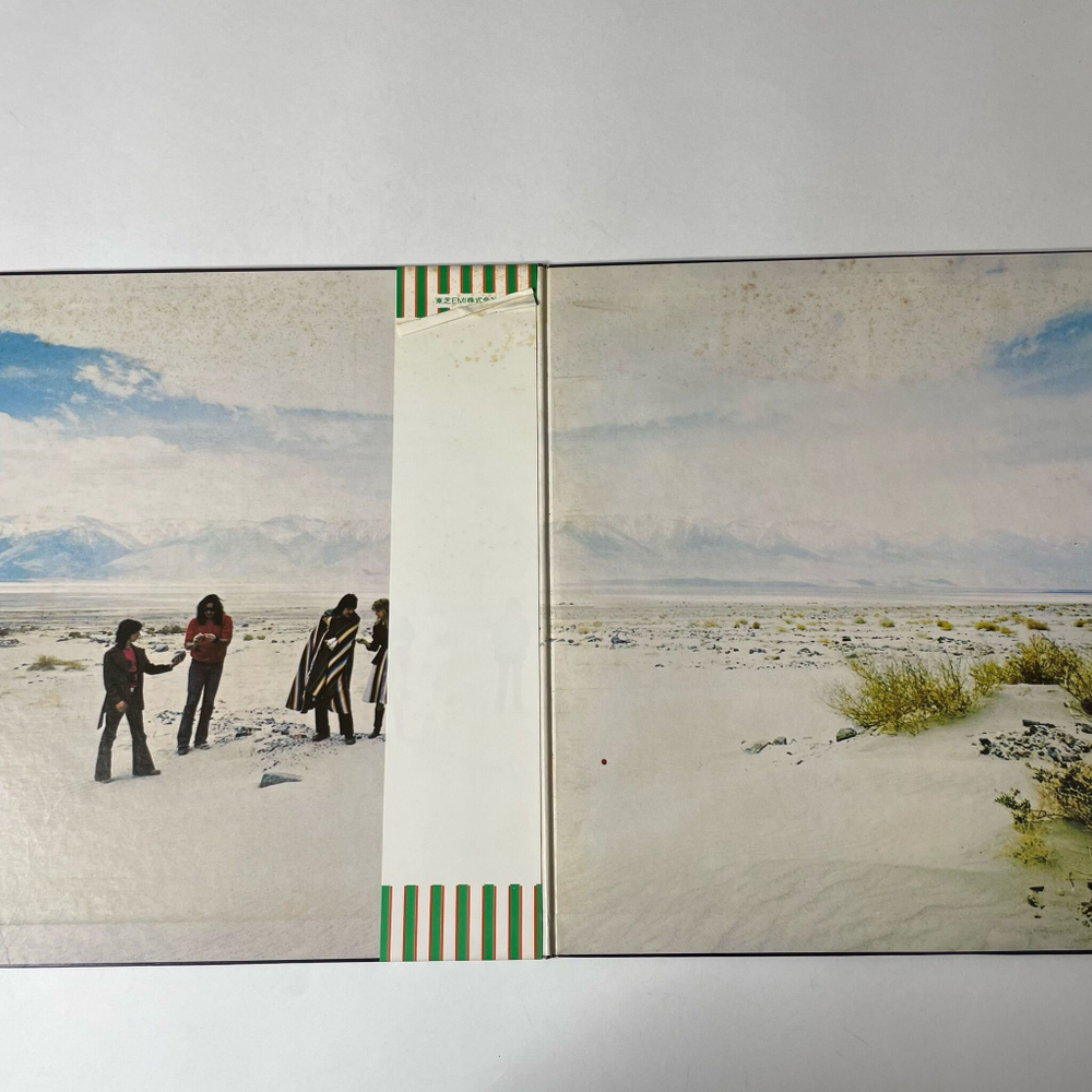 Винтажная виниловая пластинка LP Wings Paul McCartney Venus And Mars (Japan 1975) (Obi) (2 Постера, Наклейки, Полный Комплект)
